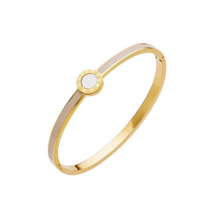 Chrissy Enamel Bangle (Pre-Order)