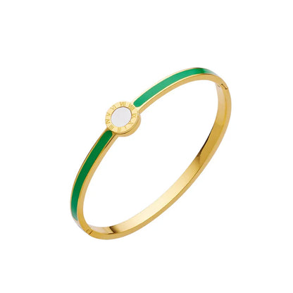 Chrissy Enamel Bangle (Pre-Order)