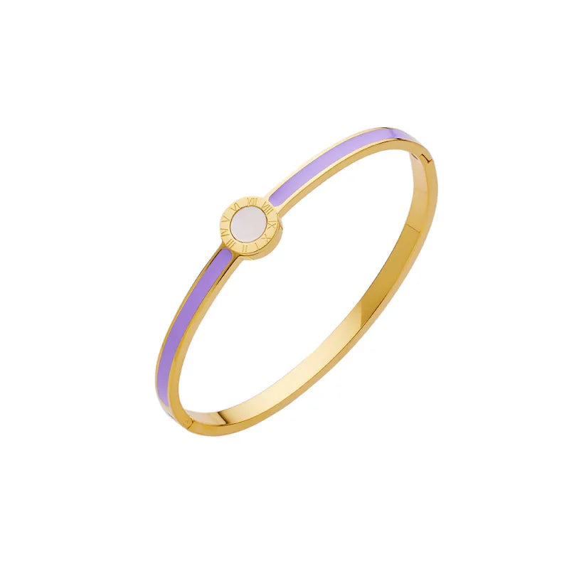 Chrissy Enamel Bangle (Pre-Order)