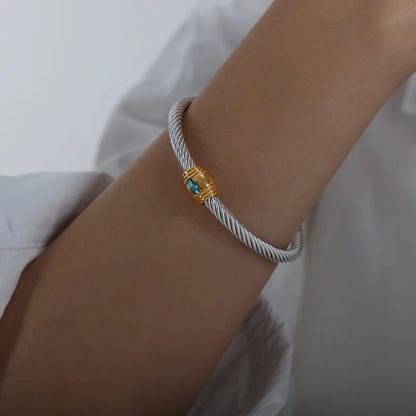 Classic Birthstone Cuff (Pre-Order)