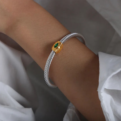 Classic Birthstone Cuff (Pre-Order)