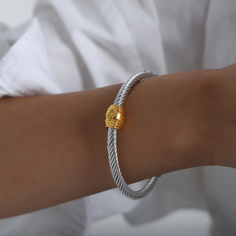 Classic Birthstone Cuff (Pre-Order)