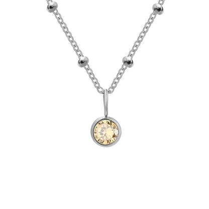 Classic Birthstone Necklace (Pre-Order)