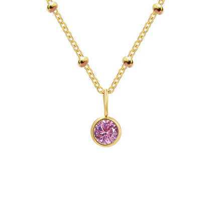 Classic Birthstone Necklace (Pre-Order)