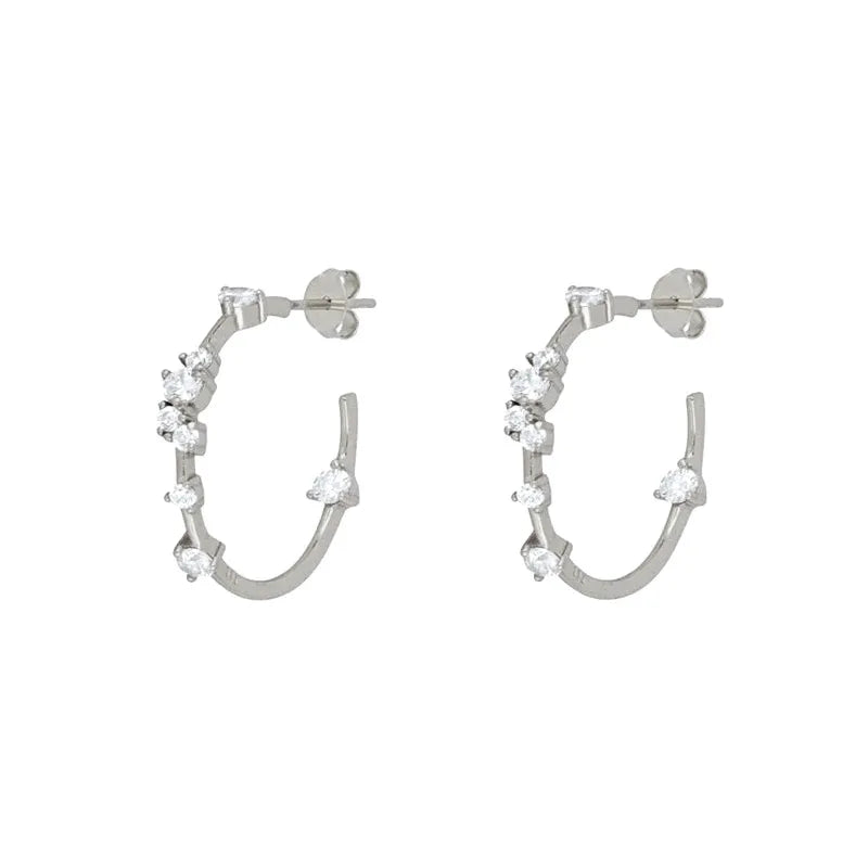 Cosmo CZ Hoops (Pre-Order)