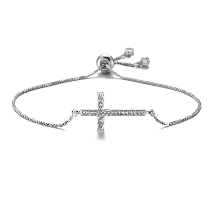 Adjustable Cross Bracelet (Pre-Order)