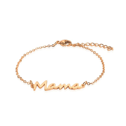 Cursive Mama Bracelet