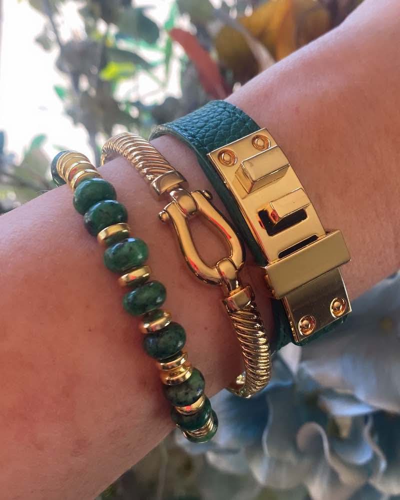 Rio Faux Leather Bracelet