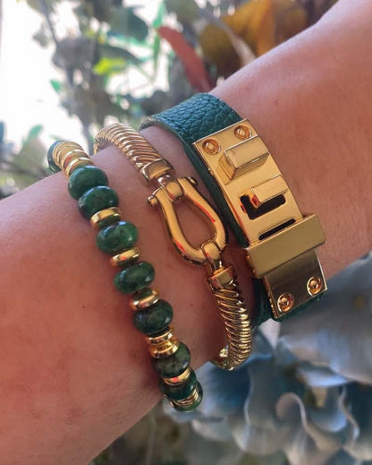 Rio Faux Leather Bracelet