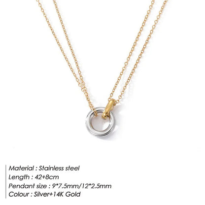 Elizabeth Double Chain Necklace (Pre-Order)