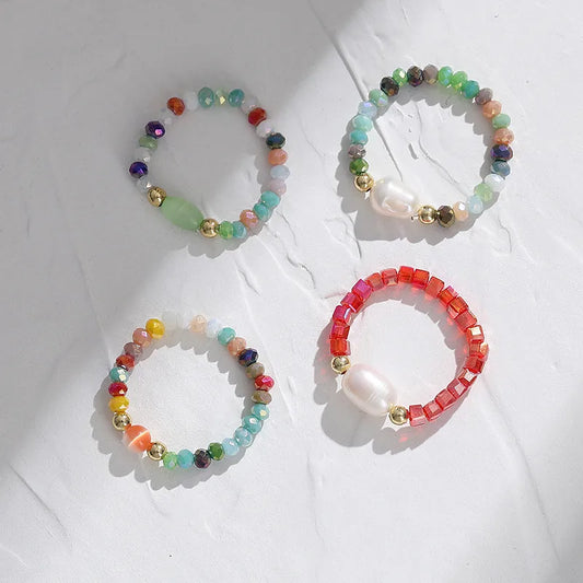 Ellie Beaded Stretch Ring | Pre-Order