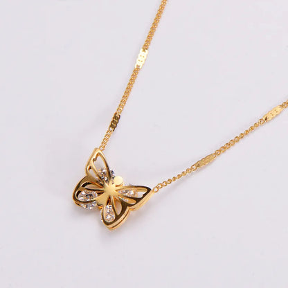 Filigree Butterfly Necklace (Pre-Order)