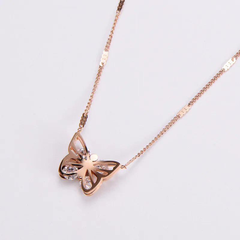 Filigree Butterfly Necklace (Pre-Order)