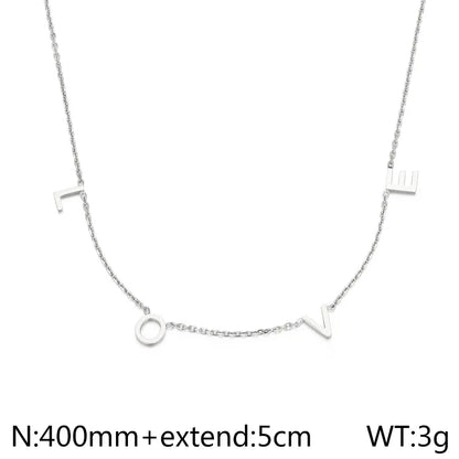 Floating Love Necklace