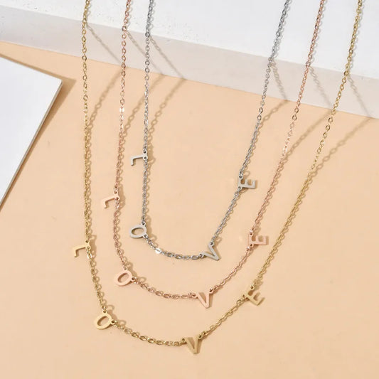 Floating Love Necklace