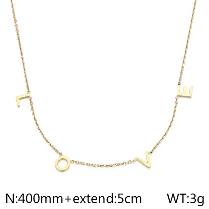 Floating Love Necklace