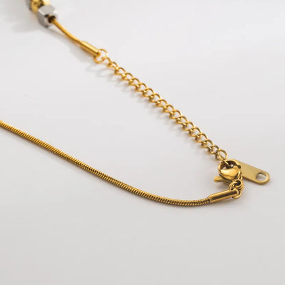 Francis Mixed Metal Necklace (Pre-Order)