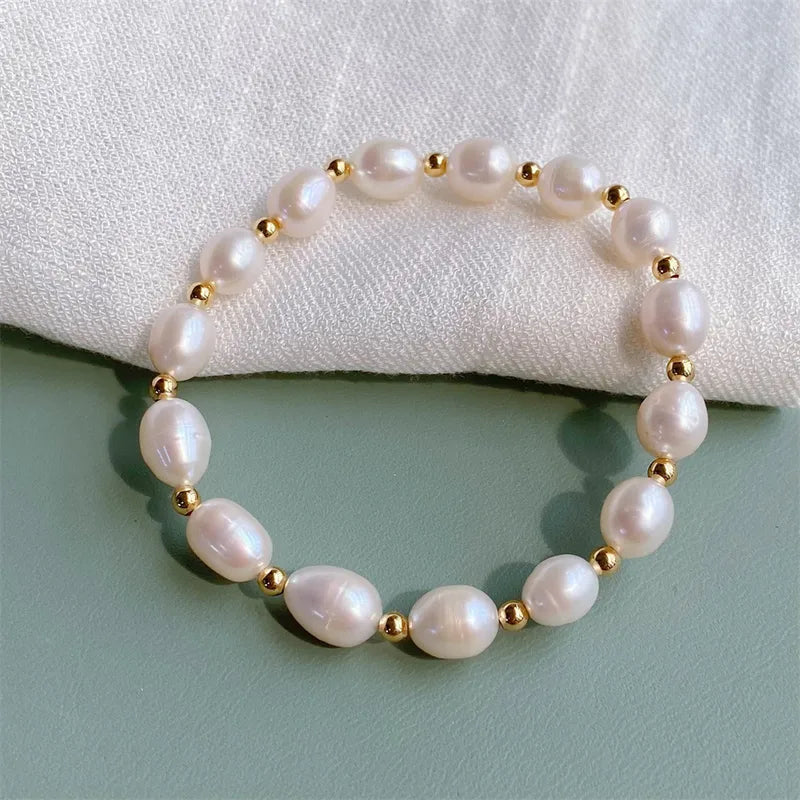 Freshwater Pearl Stretch Bracelet