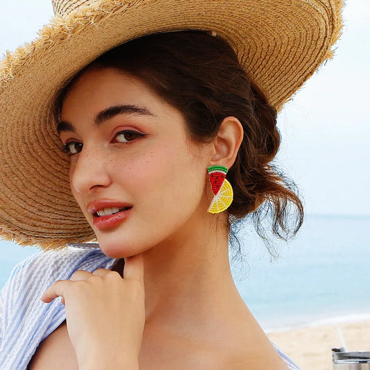 St Tropez Beaded Earrings | Pre-Order
