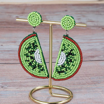 Fruta Beaded Statement Earrings | Pre-Order