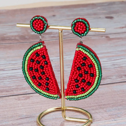 Fruta Beaded Statement Earrings | Pre-Order