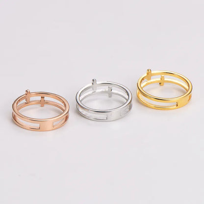 Grace Dainty Cross Ring (Pre-Order)