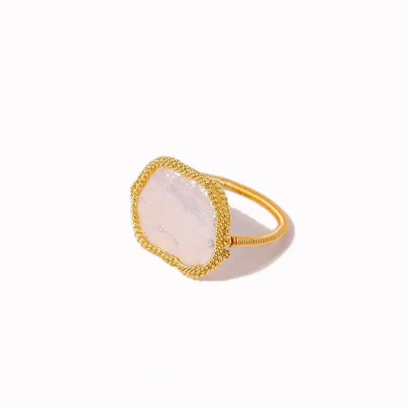 Halle Handmade Pearl Ring (Pre-Order)