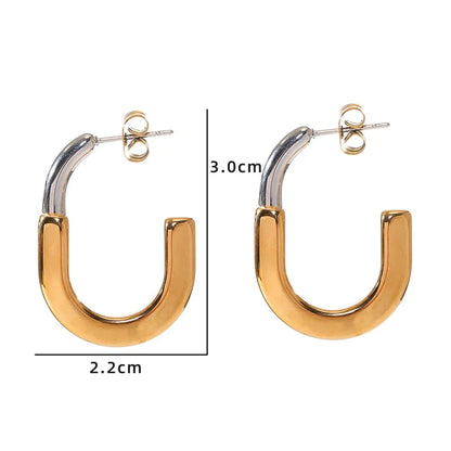 Halston Hoop Earrings