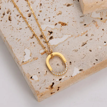Halston Mini Pendant Necklace