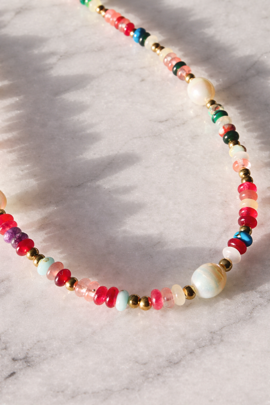 Helena Beaded Pearl Necklace | Pre-Order