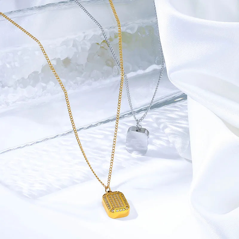 Harrison Pavé Necklace (Pre-Order)