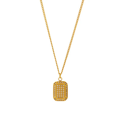 Harrison Pavé Necklace (Pre-Order)