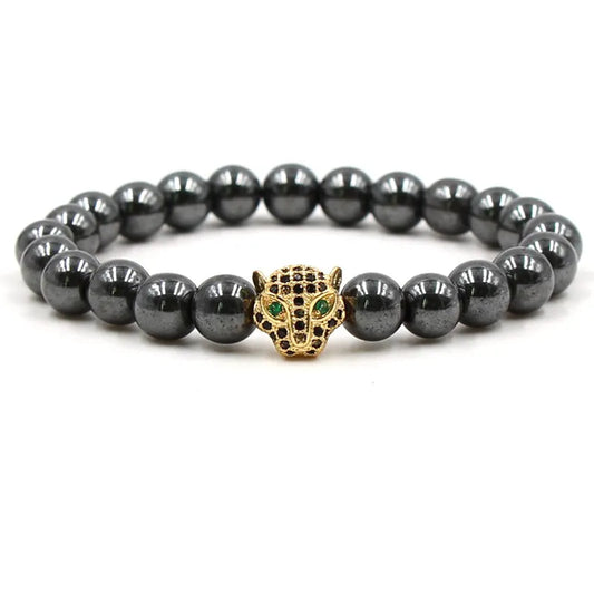 Jaguar Beaded Bracelet