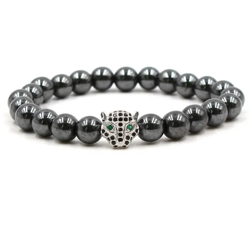 Jaguar Beaded Bracelet