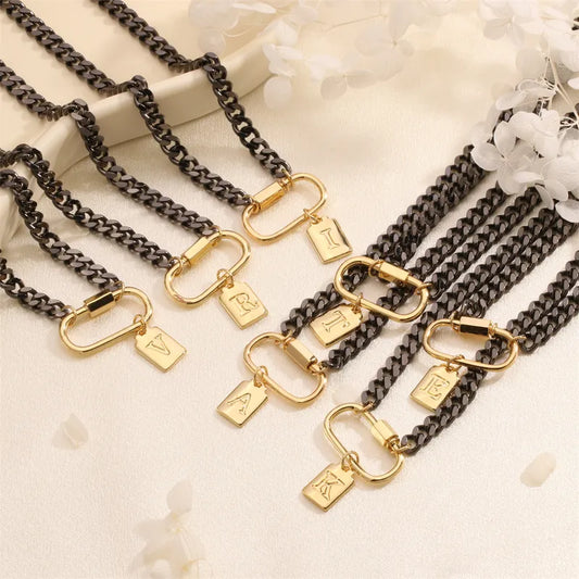 Julie Initial Chain Necklace (Pre-Order)