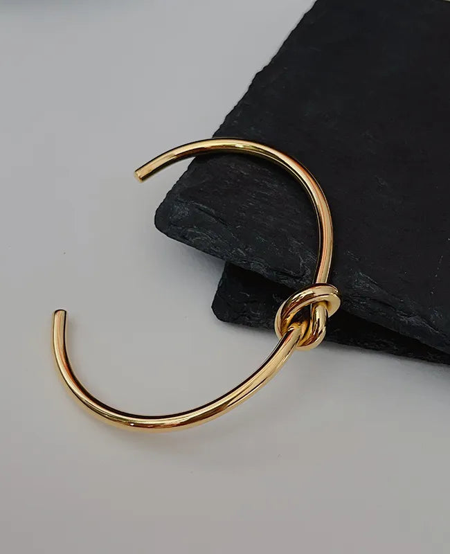 Knotted Cuff Bracelet (Pre-Order)