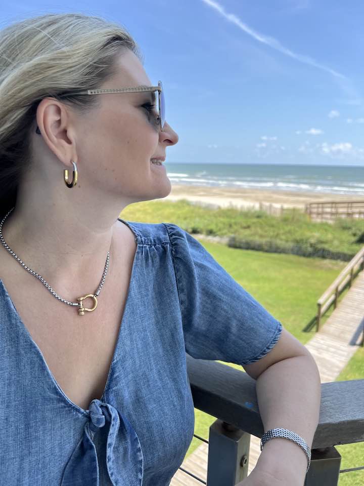 Halston Hoop Earrings