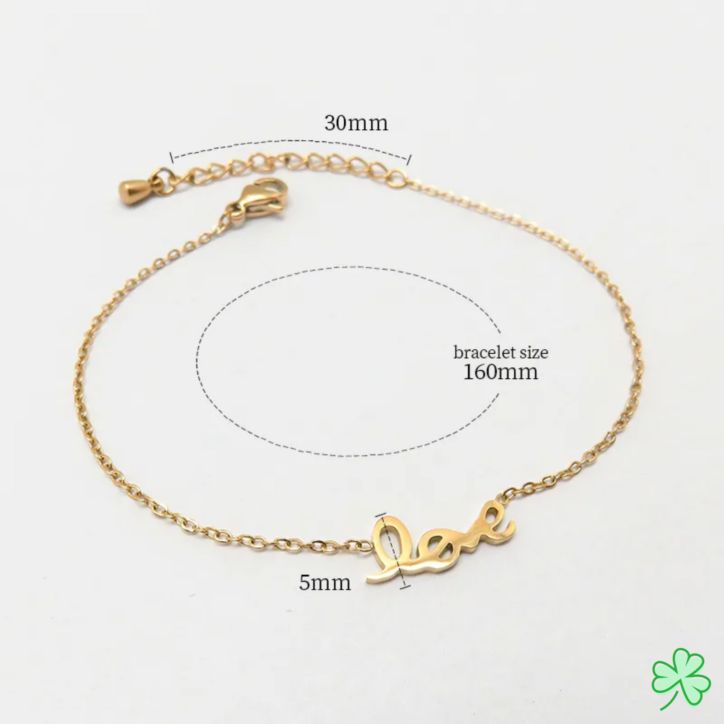 Love Script Bracelet (Pre-Order)