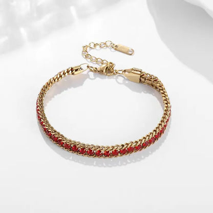 Marlena CZ Stone Tennis Bracelet (Pre-Order)