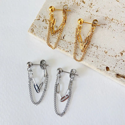 Maude Chain Earrings (Pre-Order)