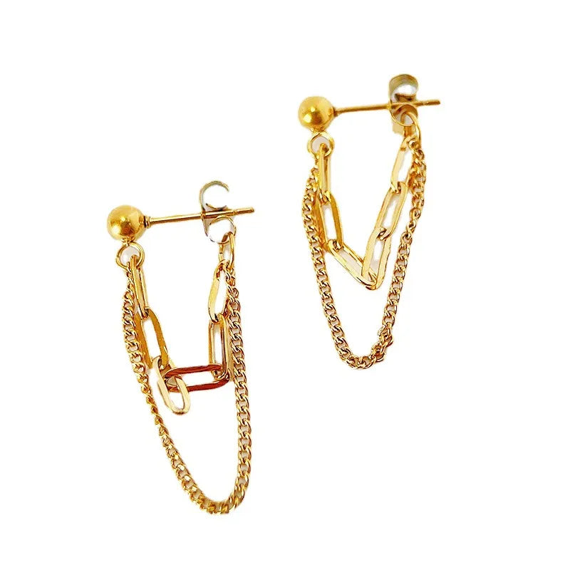 Maude Chain Earrings (Pre-Order)