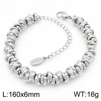 Modern Textured Layering Bracelet