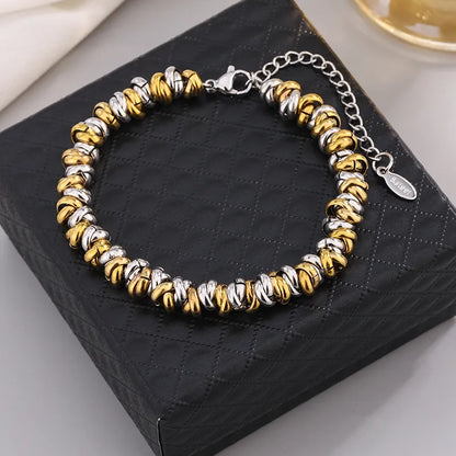 Modern Textured Layering Bracelet (Pre-Order)