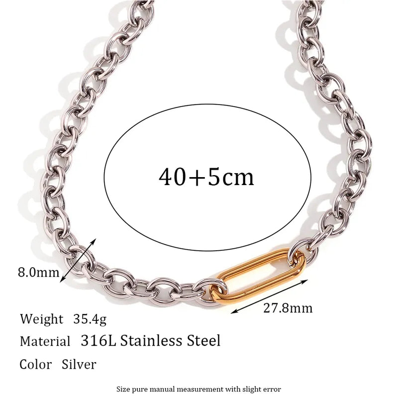 Ortega Chain Link Necklace (Pre-Order)