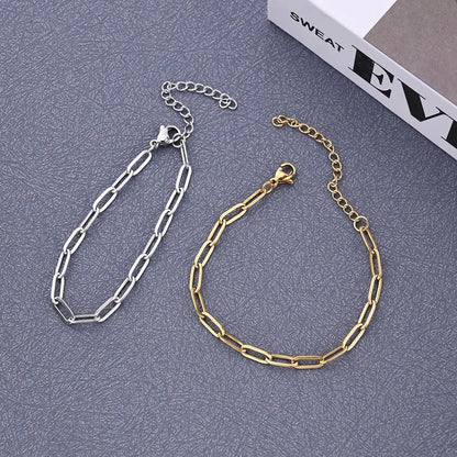 Paperclip Chain Bracelet