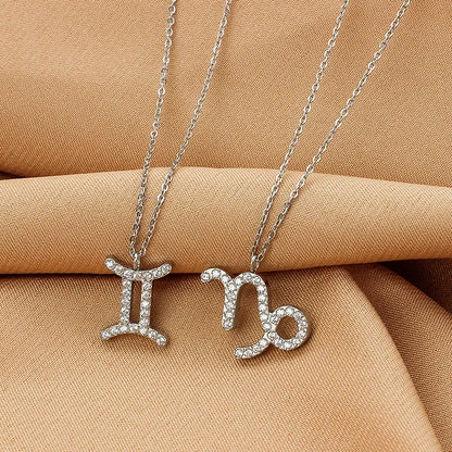 Pavé Zodiac Necklace (Pre-Order)