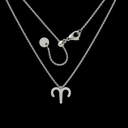 Pavé Zodiac Necklace (Pre-Order)