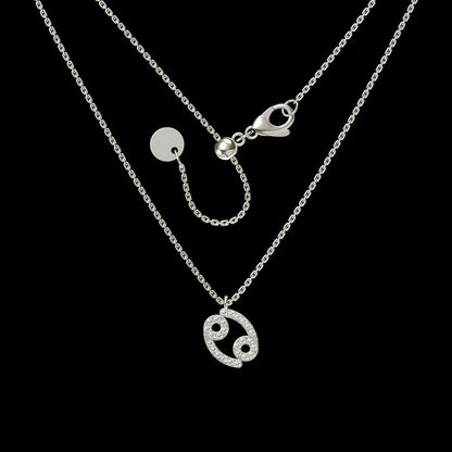 Pavé Zodiac Necklace (Pre-Order)