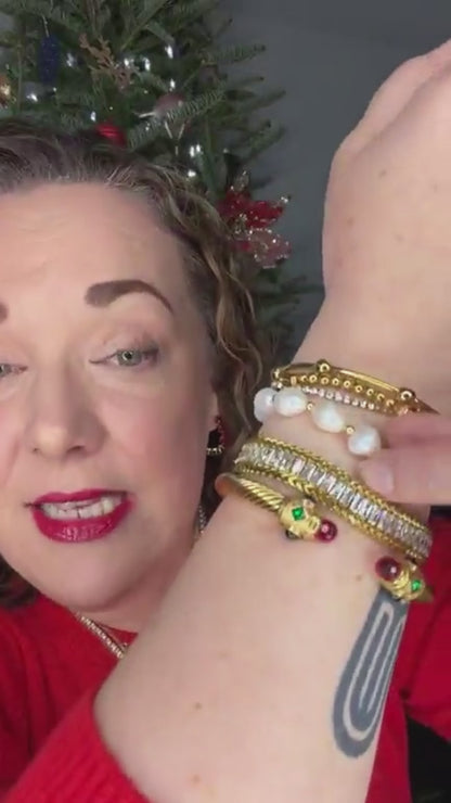 Freshwater Pearl Stretch Bracelet