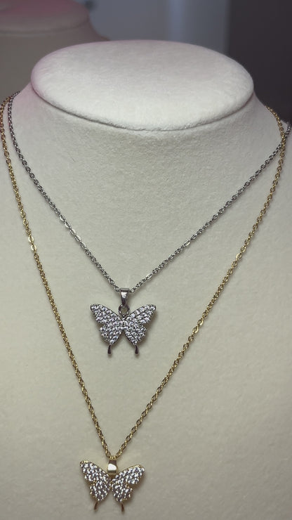 Britta Butterfly Necklace